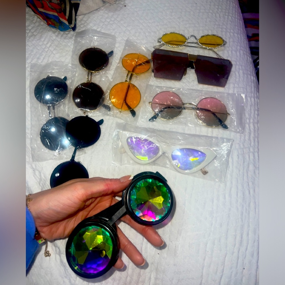 Rave festival glasses bundle